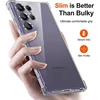 Clear Silicone Phone Case For Samsung Galaxy S24 Ultra S25 S23 S22 S21 FE Plus A53 A34 A54 5G Shockproof Bumper Soft Back Cover 2