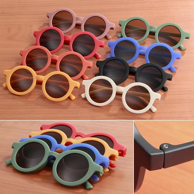 Decorative Sunglasses Children's Parent-child Frosted Glasses baby kids sunglasses
