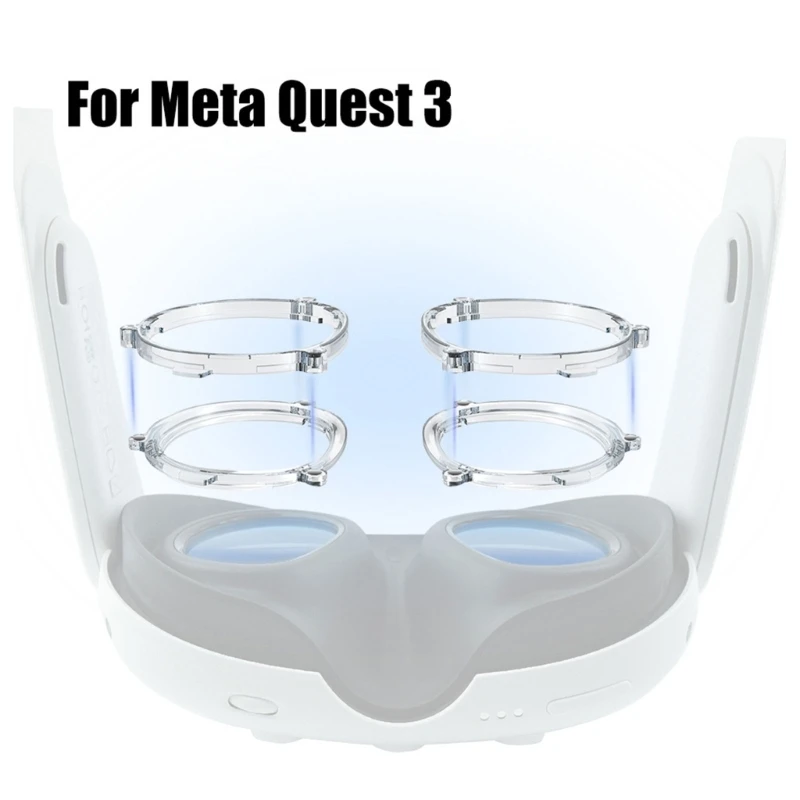 

Оправа для объектива для Meta Quest 3 линзы VR антибликовый фильтр с защитой от синего света очки VR Магнитный адаптер для объектива быстросъемный