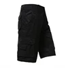 Male Cargo Pants Knee Shorts Classic Summer Shorts Multiple Pockets Large Size Cotton Half Pants Khaki Army Green Shorts 2