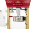Movie Theater-Style Popcorn Machine Maker with 8-Ounce Kettle - Red, Vintage-Style 4