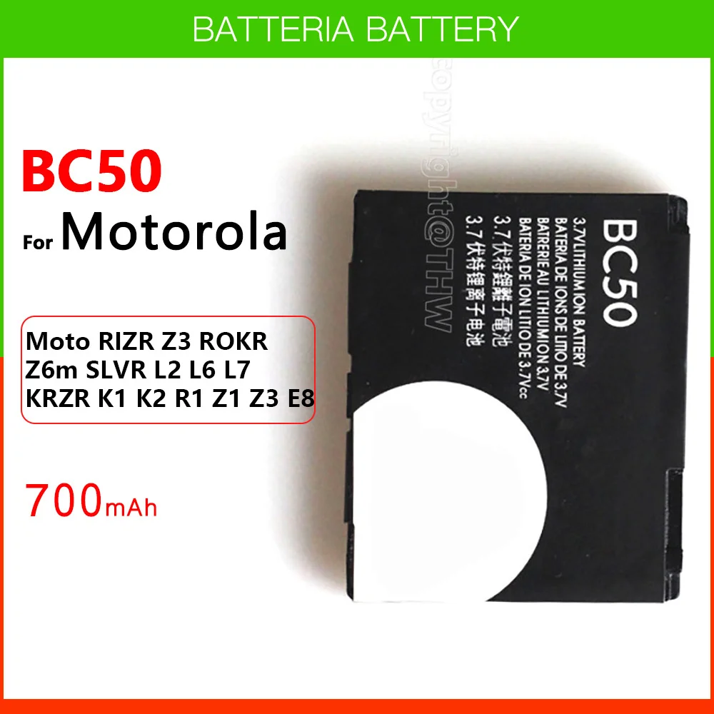 Original Genuine BC50 Battery For Motorola MOTO RIZR Z3 ROKR Z6m