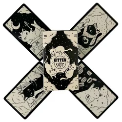 Mystical Cat Tarot: 78-Card Oracle Deck for Visionary Divination and Play (TT375)