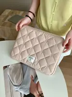 11/13/14/15/15.6 Inch Bow Laptop Sleeve Lightweight Soft Tablet Sleeve Case Shockproof Computer Bag for Macbook/Ipad/Samsung - Image 4