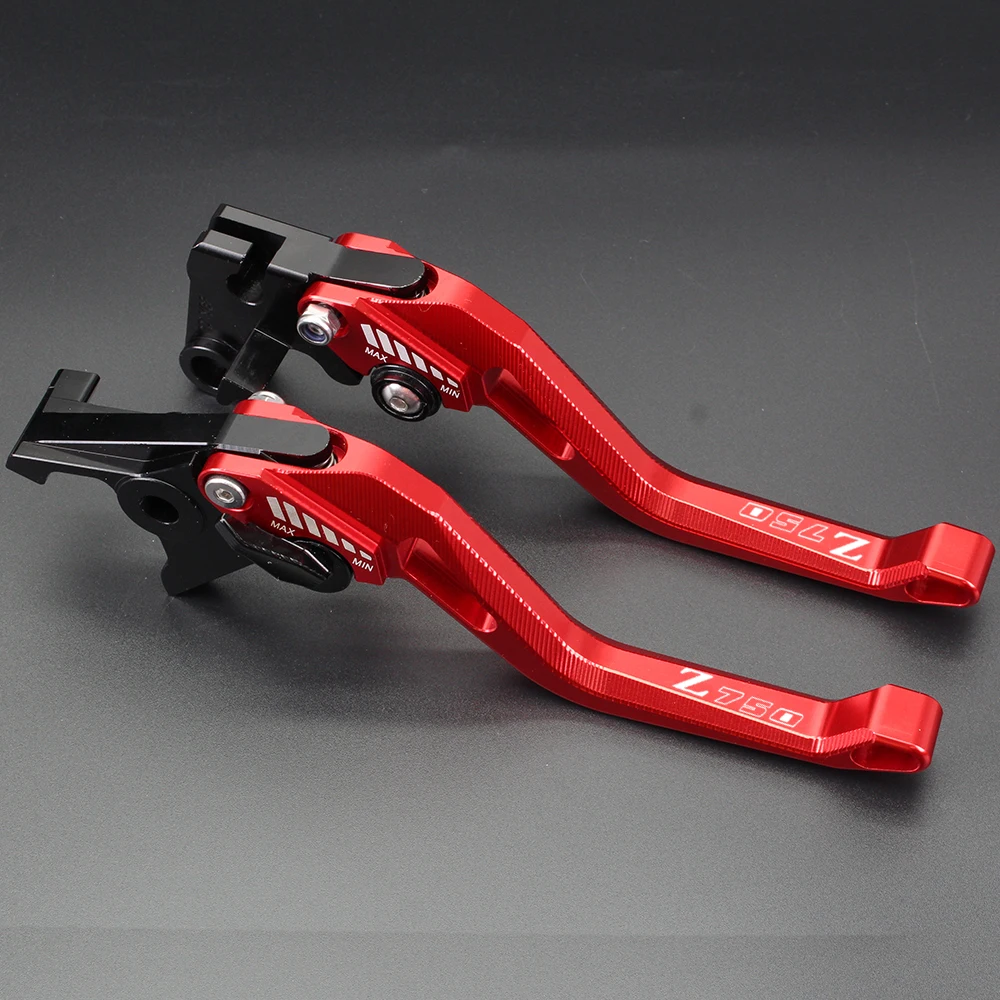 

Motorcycle Accessories CNC Handles Lever Brake Clutch Levers For KAWASAKI Z750 Z 750 2007 2008 2009 2010 2011 2012 With LOGO