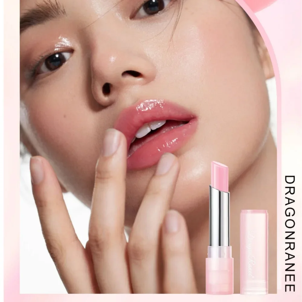 Niedlicher, pinkfarbener, feuchtigkeitsspendender Jelly-Lippenstift – temperaturreaktiver Lippenbalsam mit langanhaltender Pflege für die Lippenpflege und als Lipgloss._voghion.com
