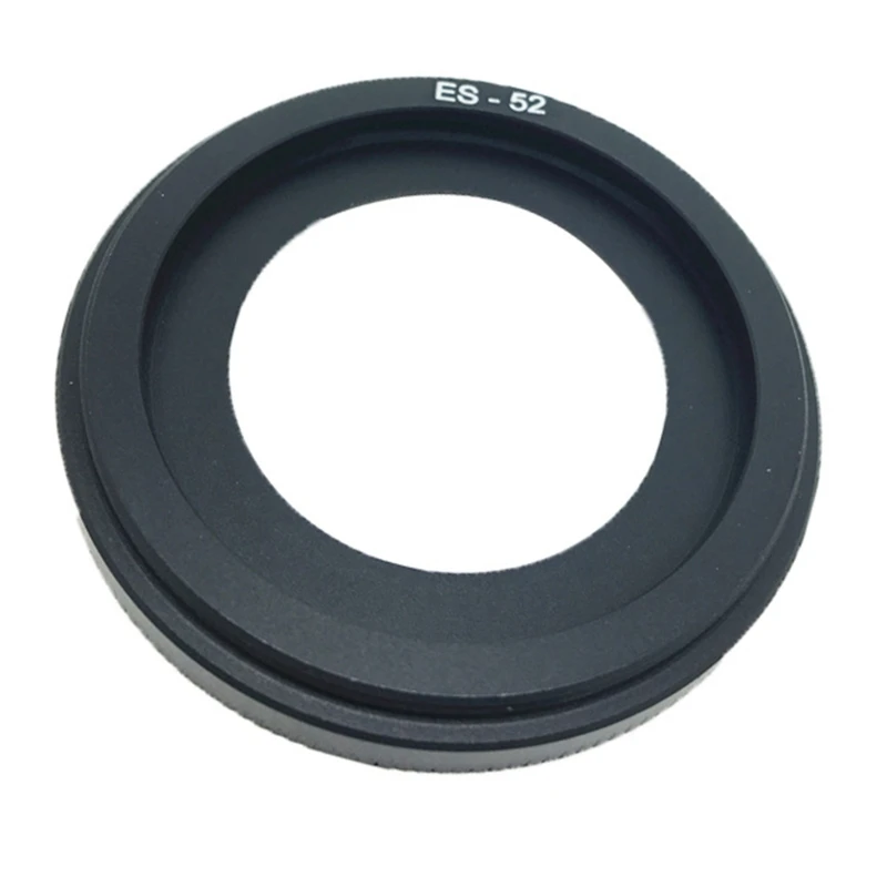

Для EF40 мм f/2,8 STM 100D 52 мм бленда объектива камеры Замена бленды объектива ES-52 52 мм крышка объектива алюминиевый сплав
