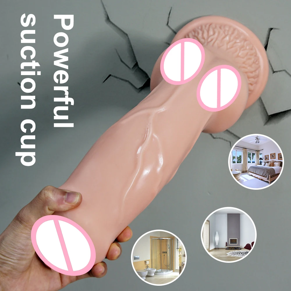 Dog Dildo with Suction Cup Vagina Massager G Spot Orgasm Animal Monster Dildo Butt Plug for Woman Realistic Huge Penis Sex Shop