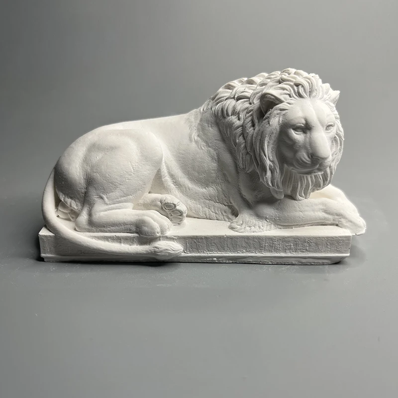 

Stone lion Chinese style town house bonsai decoration fish tank aquarium landscaping small mini stone lion painted plaster statu