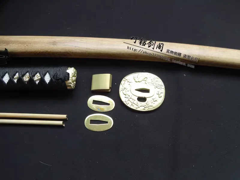 Sword Fitting Accessories Hualee Wood Saya Sets for Japanese