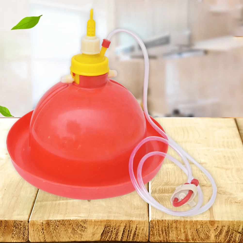 

Breeding Equipment Chicken Kettle Automatic Duck Goose Water Feeder Feeding Supplies Drinking Fountain Poultry Bucket