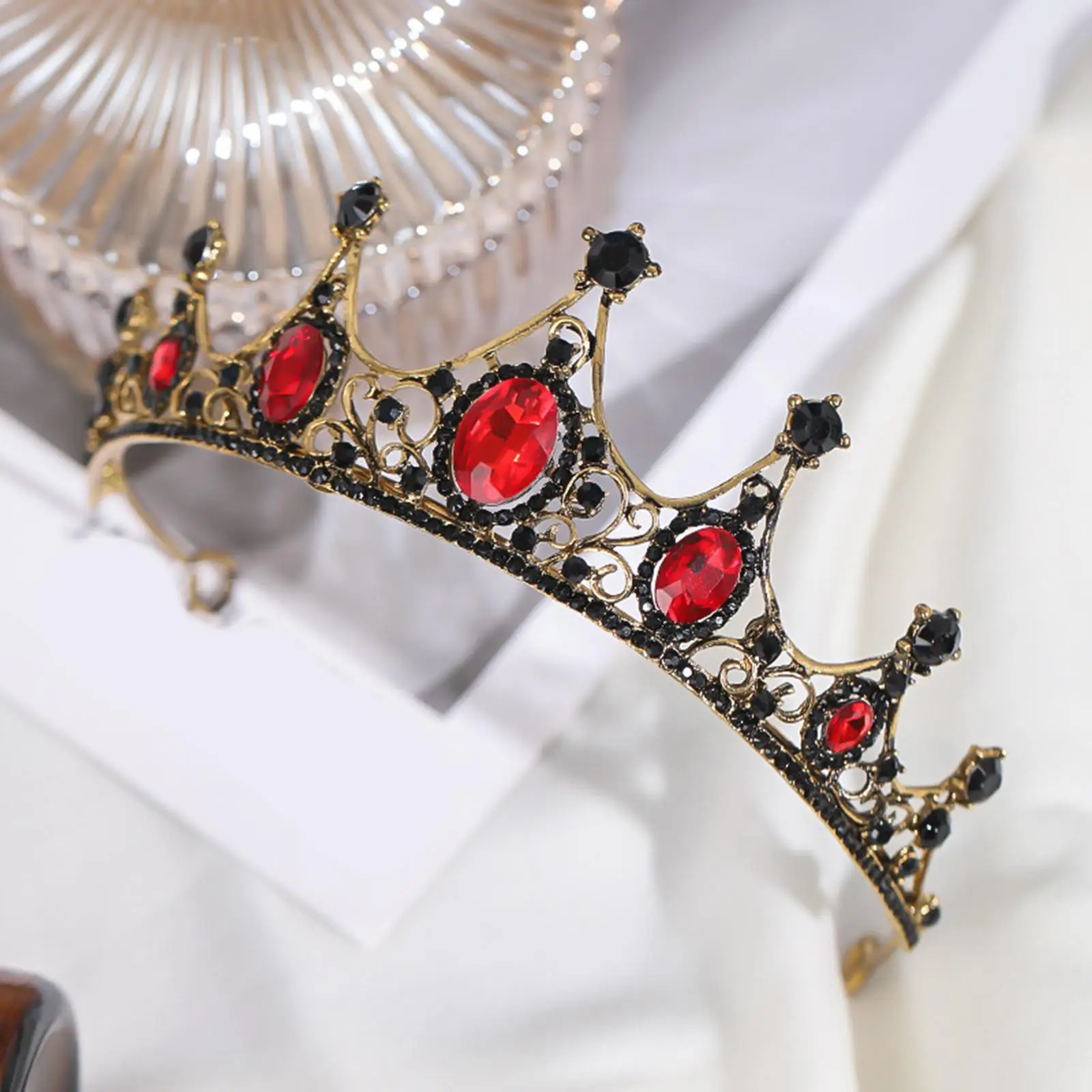 Rhinestone Crowns Tiaras Wedding Headband Hair Accessories Headdress Baroque Rhinestone Crowns Tiaras Wedding Headband Hair Accessories Headdress Baroque