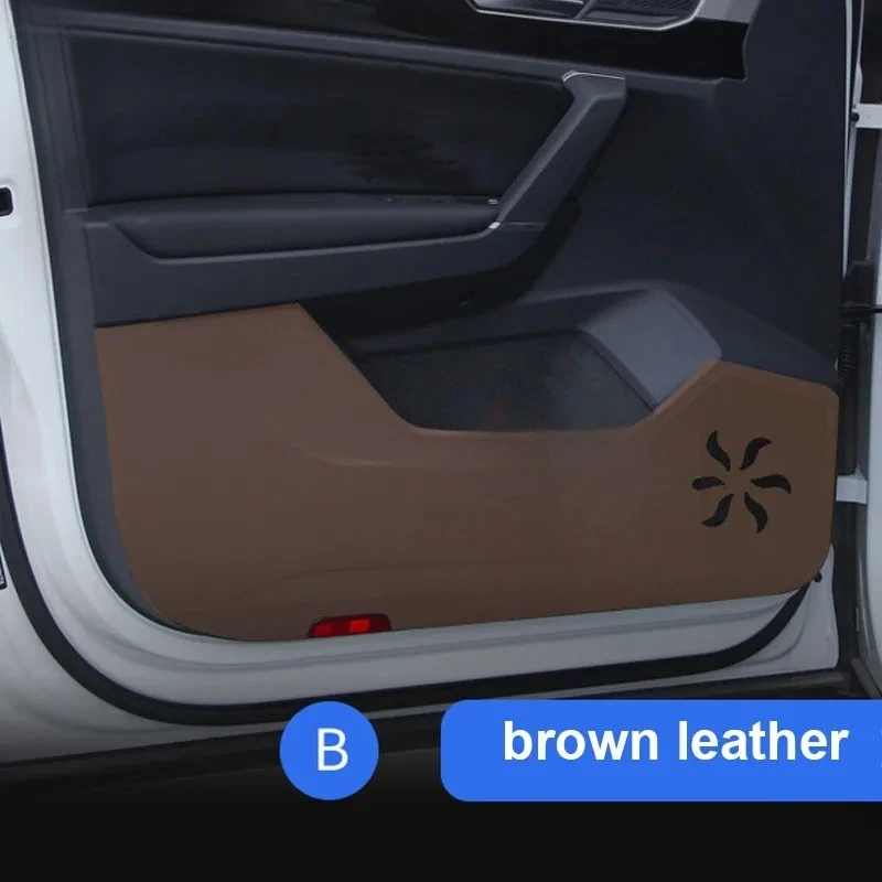 4 Stks Auto Buitendorpel Kick Platen Protector Accessoires voor VW Polo VI Bj. 2017-2022 2023 2024, Rvs Auto Schopplaten Auto Instaplijsten Scuff Plate