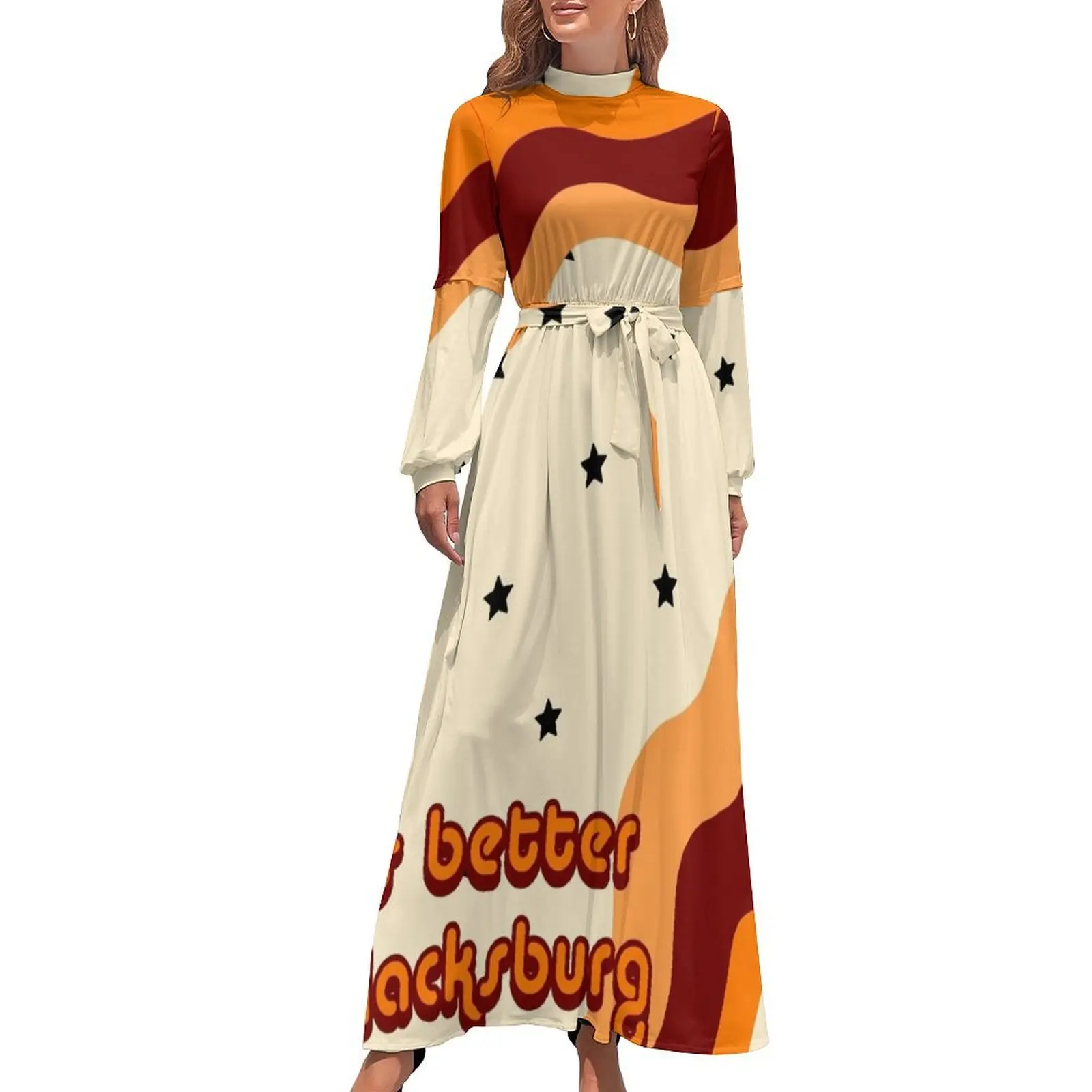 thumbnail image 1 of La vida es mejor en Blacksburg, estrellas maravillosas, vestidos largos, vestidos de noche de lujo 2024, ropa de mujer, vestido sexy, 1 of 5