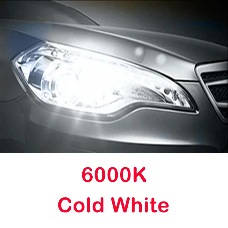 High-Performance Double Copper Tube LED Headlight Bulb, 30,000LM, 200W, Dual-Color 6000K/4300K, 12V/24V Compatibility