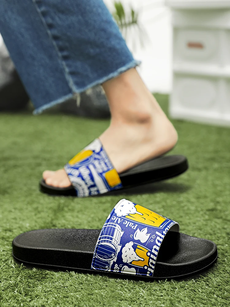 Pantofole da casa per coppia di scarpe da giardino per donna da spiaggia con suola morbida da uomo nuove primaverili_voghion.com