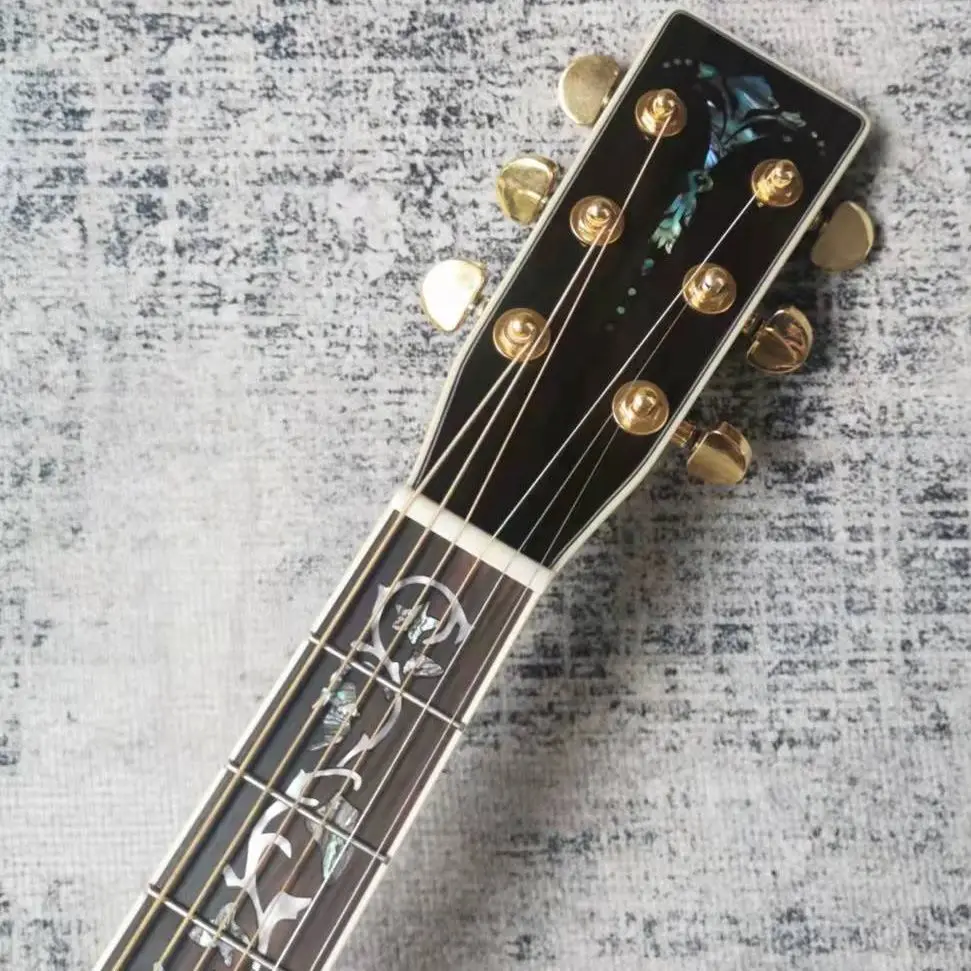 41″ D45 series D Small Vase Fingerstyle Acoustic Guitar