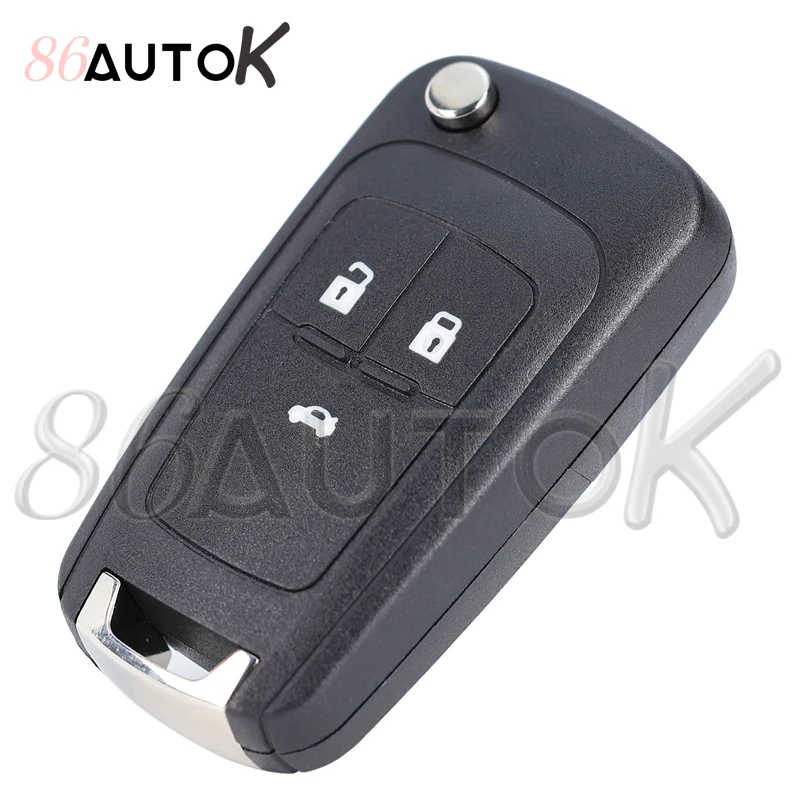 Key Case for Buick Chevrolet Camaro Impala Aveo Malibu Sail Orlando Cruze Epica Lova Trax Spark Car Remote Key Shell Cover