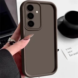 Premium Shockproof Phone Case - Durable Protective Cover - Galaxy A27 (Cold Coffee)