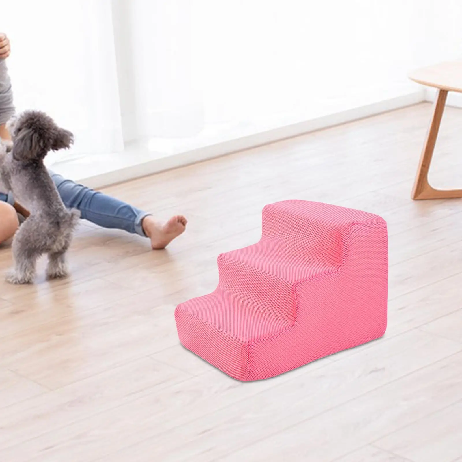 High Density Pet Steps Ladder Cat Ramp Balanced Pet Steps Dog for Sofa Small Dogs and Cats Couch High Beds Puppy Supplies pet ramp stairs