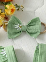 Baby's  Lovely Cute Girls Summer Sleeveless Printing Daisy  Japan&Korean Jumpsuits 4