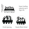 Flower Design Key Holder Metal Wall Mounted Rack Hook Wall Hanging Storage Rack Coat Rack Key Hanger Wall Hanging key Hanger 2