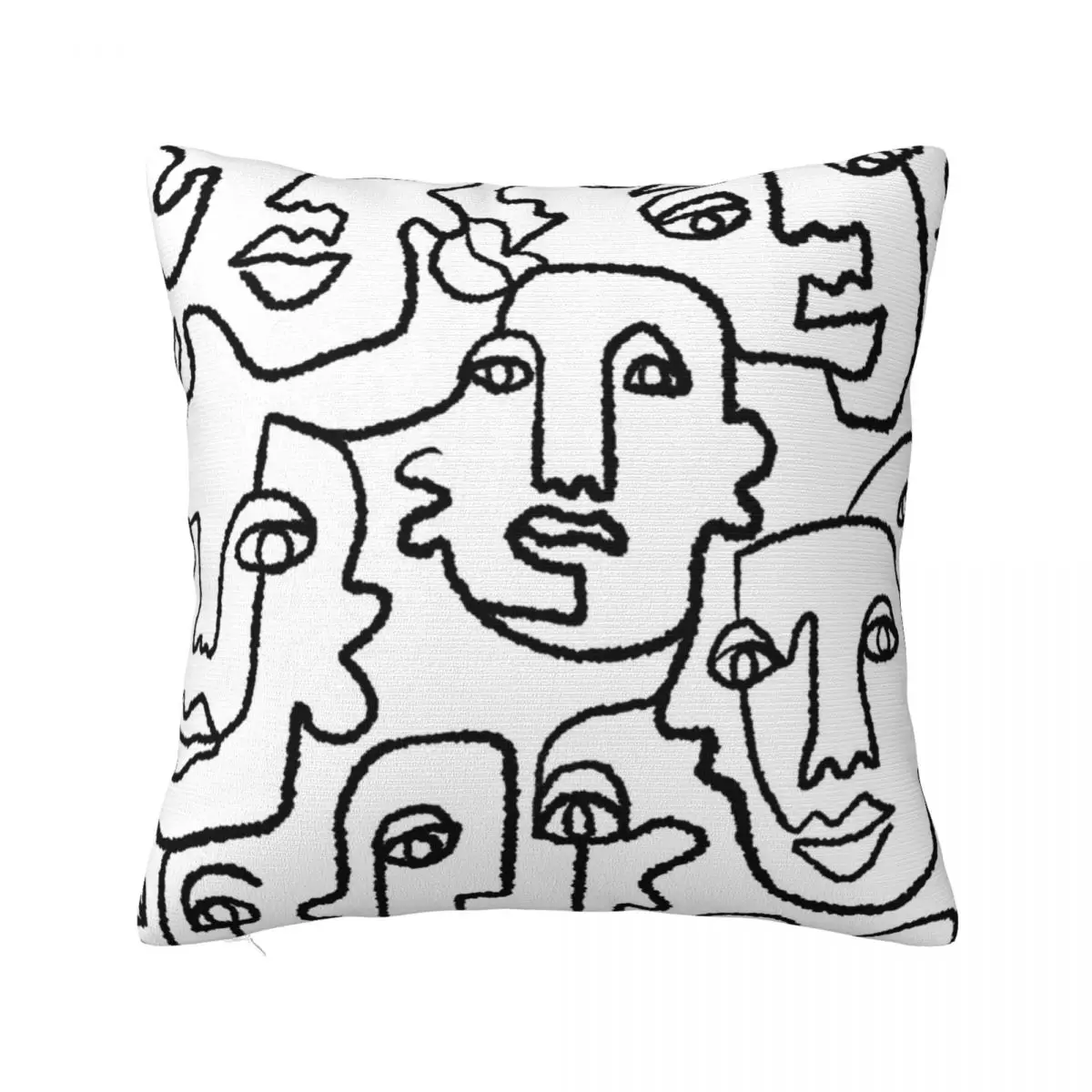 

Наволочка с абстрактным изображением лица (#2), Мраморная Подушка, роскошные подушки для дивана, осенняя наволочка, наволочка