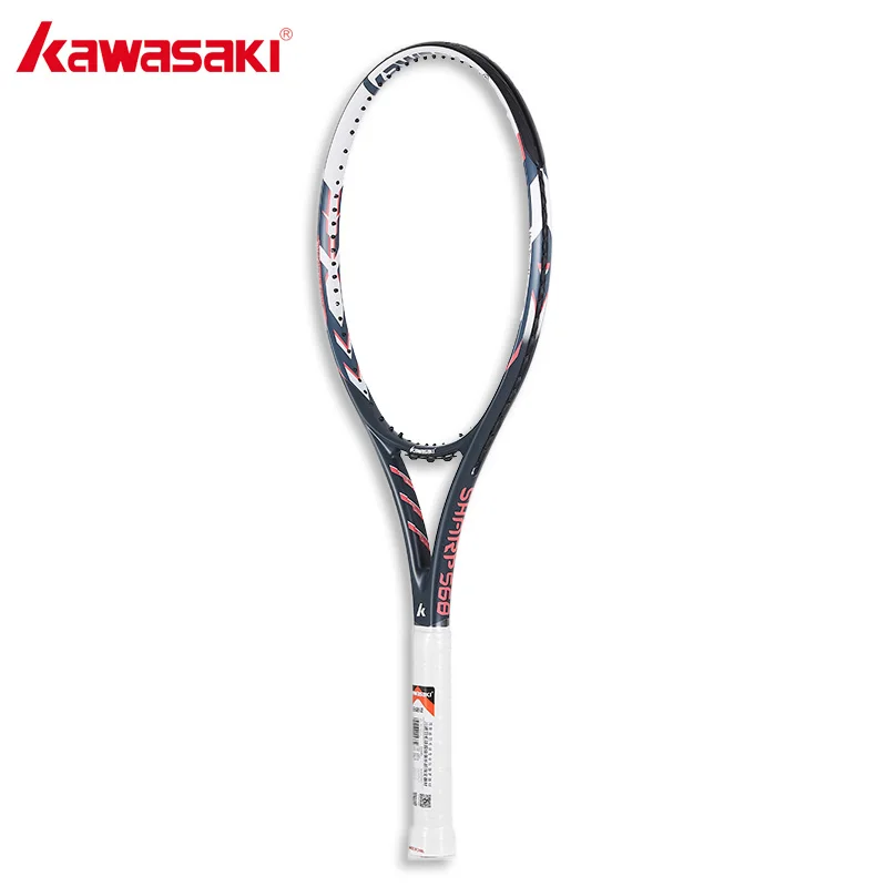 Kawasaki SHARP 566/568 Professional Tennis Racket Carton Fiber 16X19 55-62LBS Un-Strung Racket Tennis