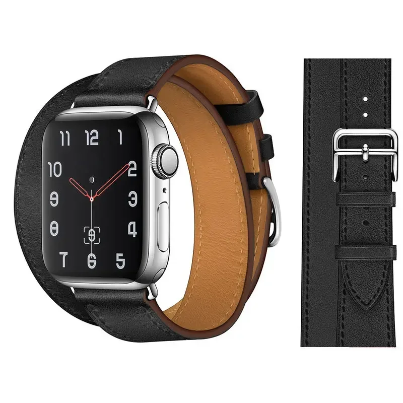 Premium Genuine Leather Watch Bracelet Strap – Timeless Elegance