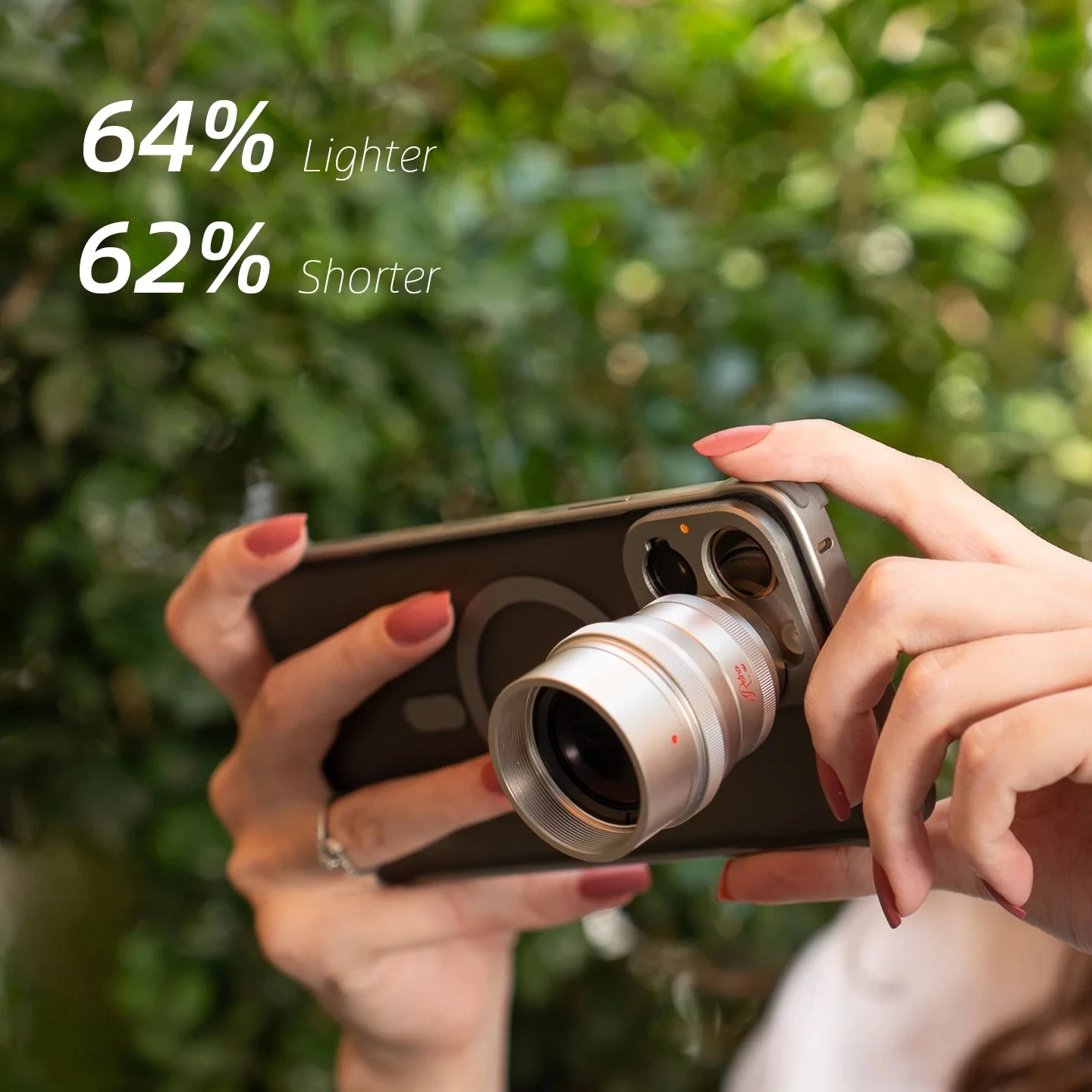 Fotogear Retro 16mm広角レンズ付　カメラ風iPhoneケース iPhoneが本格カメラに変身？レトロカメラ風多機能ケース「Fotorgear