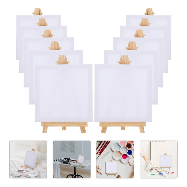 Mini Wooden Tripod Easel Display Painting Stand Card Canvas Holder Wedding  Party - Easels - AliExpress