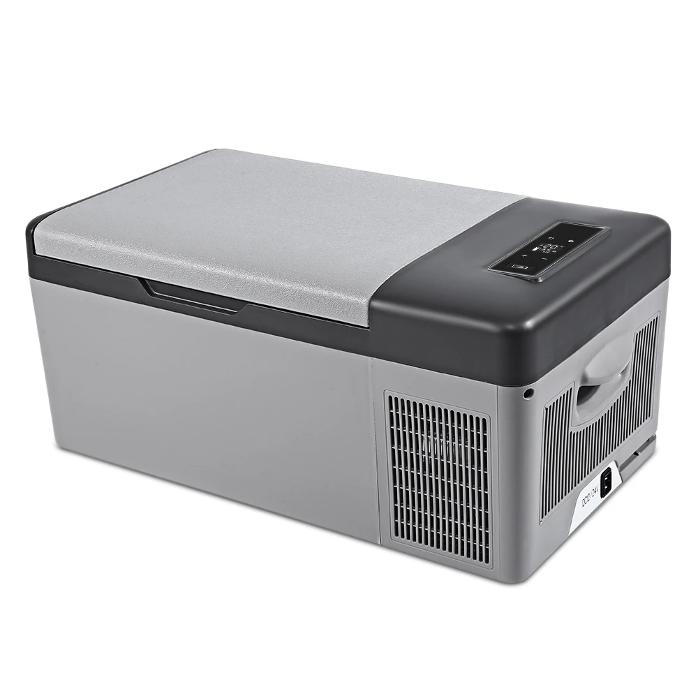 

15L Car Refrigerator AC 110-240V DC 24V 12V Portable Cooler Freezer Car Fridge for Home Quick Refrigeration to -20 Deg.C US Plug