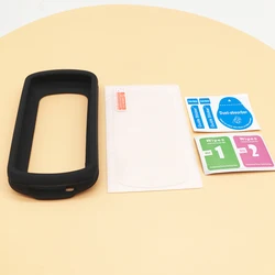 Deluxe Protective Case with Tempered Glass Screen Protector (Black)