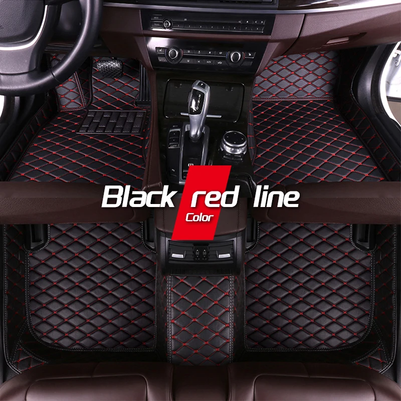 Car Floor Mats For Rav4 Rav 4 2019 2018 2017 2016 2015 2014 2013 Artificial Leather  Car Carpet Auto Pads Automobile Interior Accessories - Temu