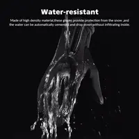 Зимние перчатки, водонепроницаемые, термостойкие, с сенсорным экраном, термоветрозащитные, теплые перчатки, для холодной погоды, бега, спорта, пешего туризма, лыжные перчатки — изображение 3