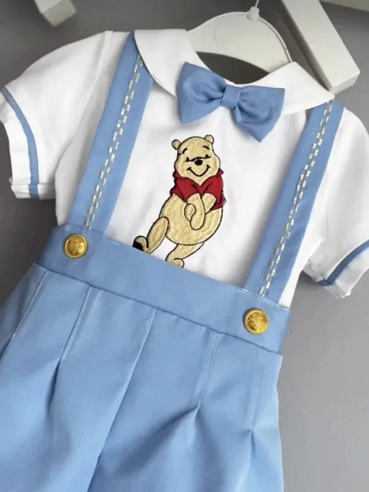 baby-boy-spring-summer-bear-embroidery-vintage-blue-set-for-eid-causal-birthday-photography