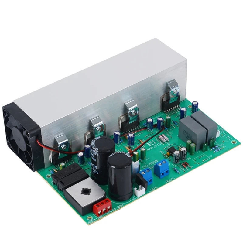 Pro Amplificador de Potência 200wx2 Hifi Amplificador Digital Estéreo 2.0 Canal Amplificador para Falante Passivo Casa Tda7294