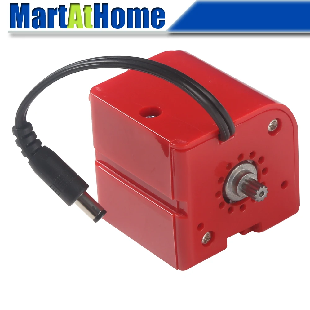 24W 12V DC 모터 Z006 Z006B 모터, ZHOUYU 기계용 빨간색/검정색 쉘 전원 교체 부품 포함 ...