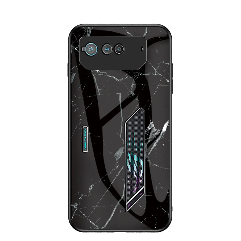 Armor PC For Asus ROG Phone 6 6D Glass Case Mirror Hard Protective