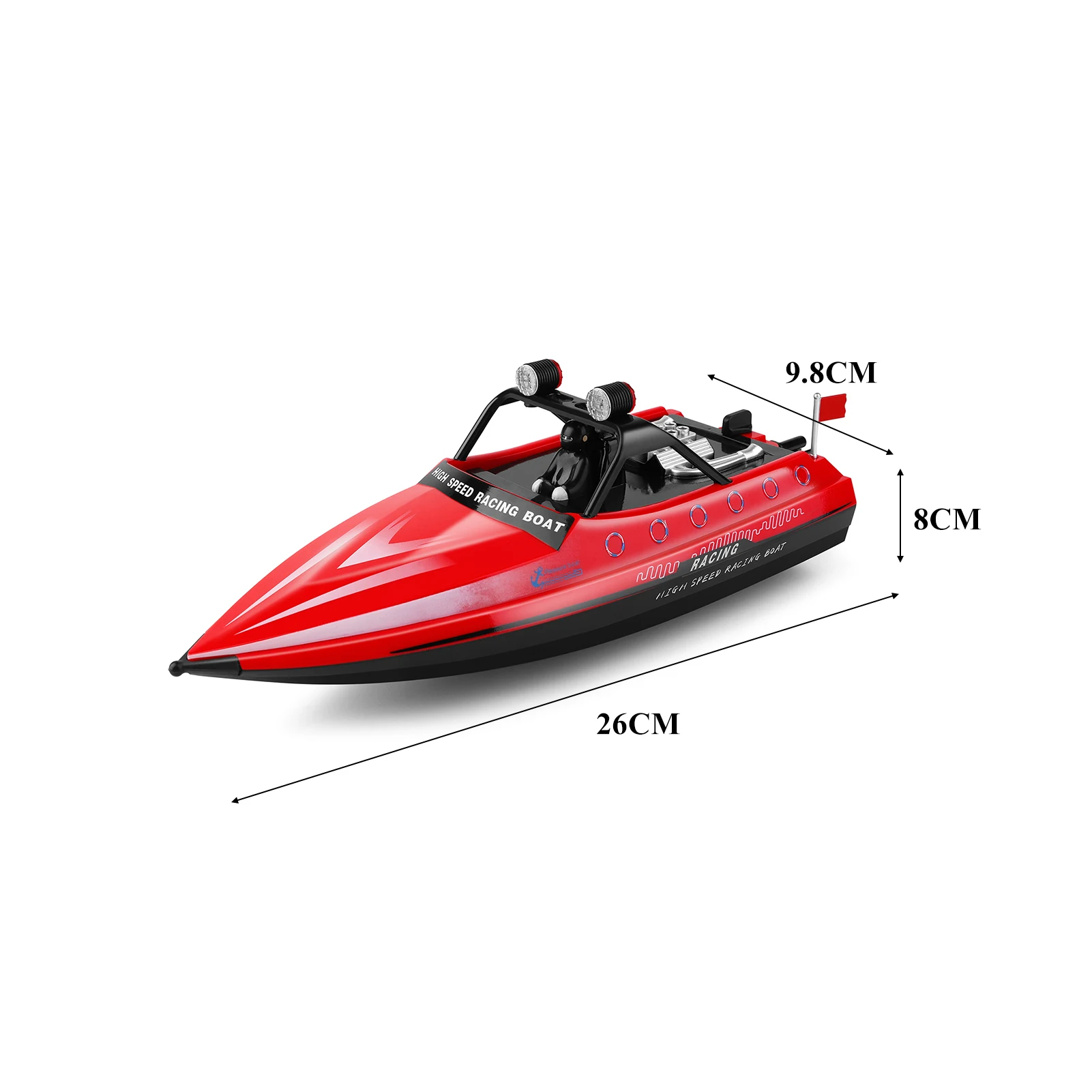 NEW WL917 RC Boat 2.4G RC 16km/h High Speed Racing Boat Waterproof Model  Electric Radio Remote Control Speedboat Toys for boys