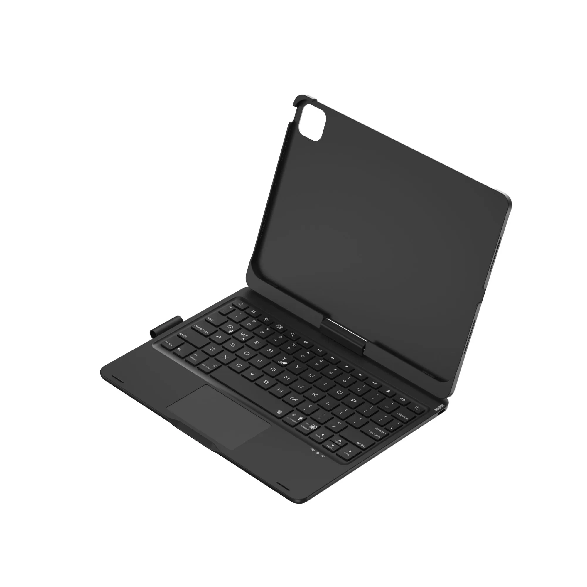 Laptop Clamshell Newest 360 Degree Rotation Touchpad Wireless Keyboard Case for Ipad 10th with Ccolorful Backlight