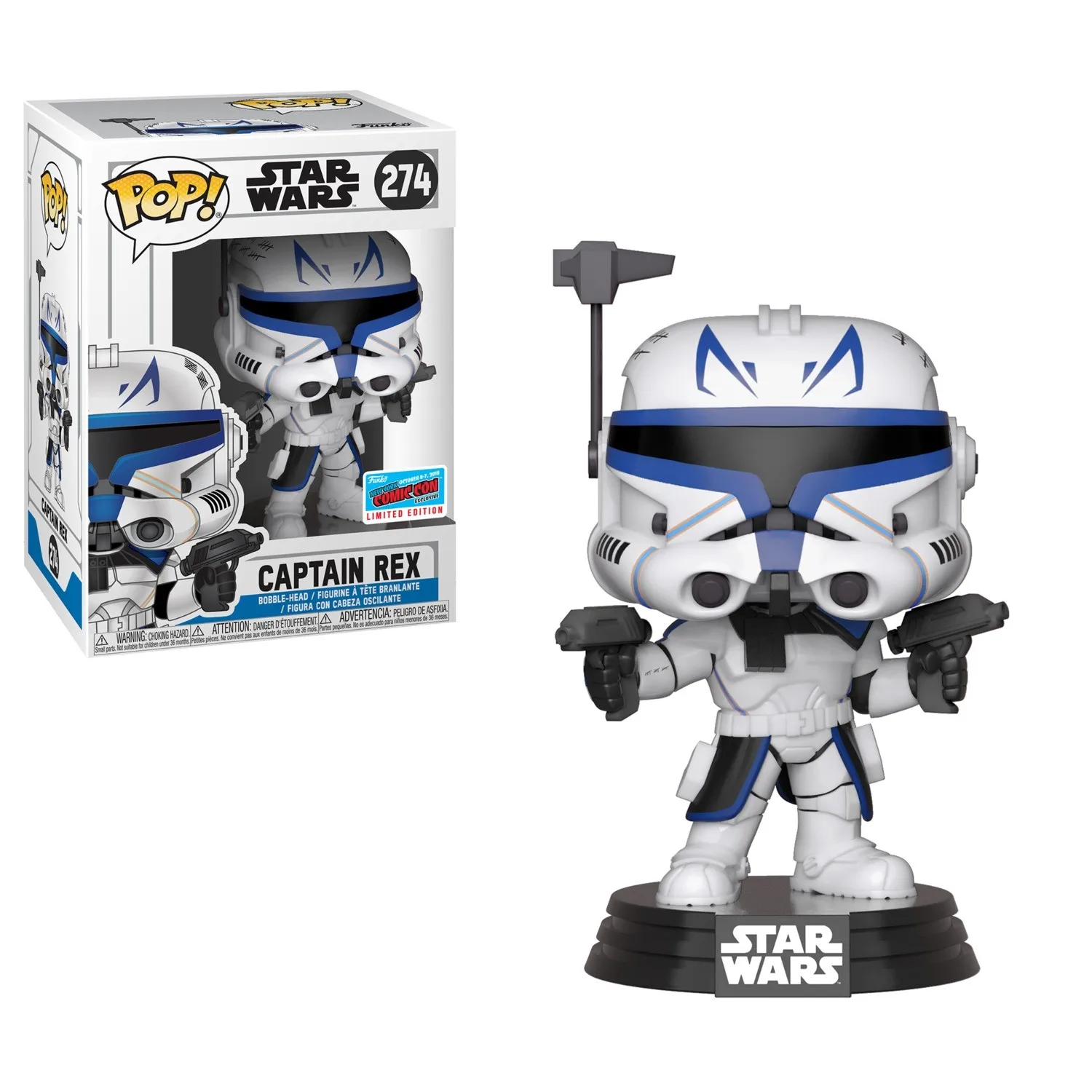 Funko Pop Star Wars Captain Rex 274 # Action Figure Toys Collection Bambole Regali