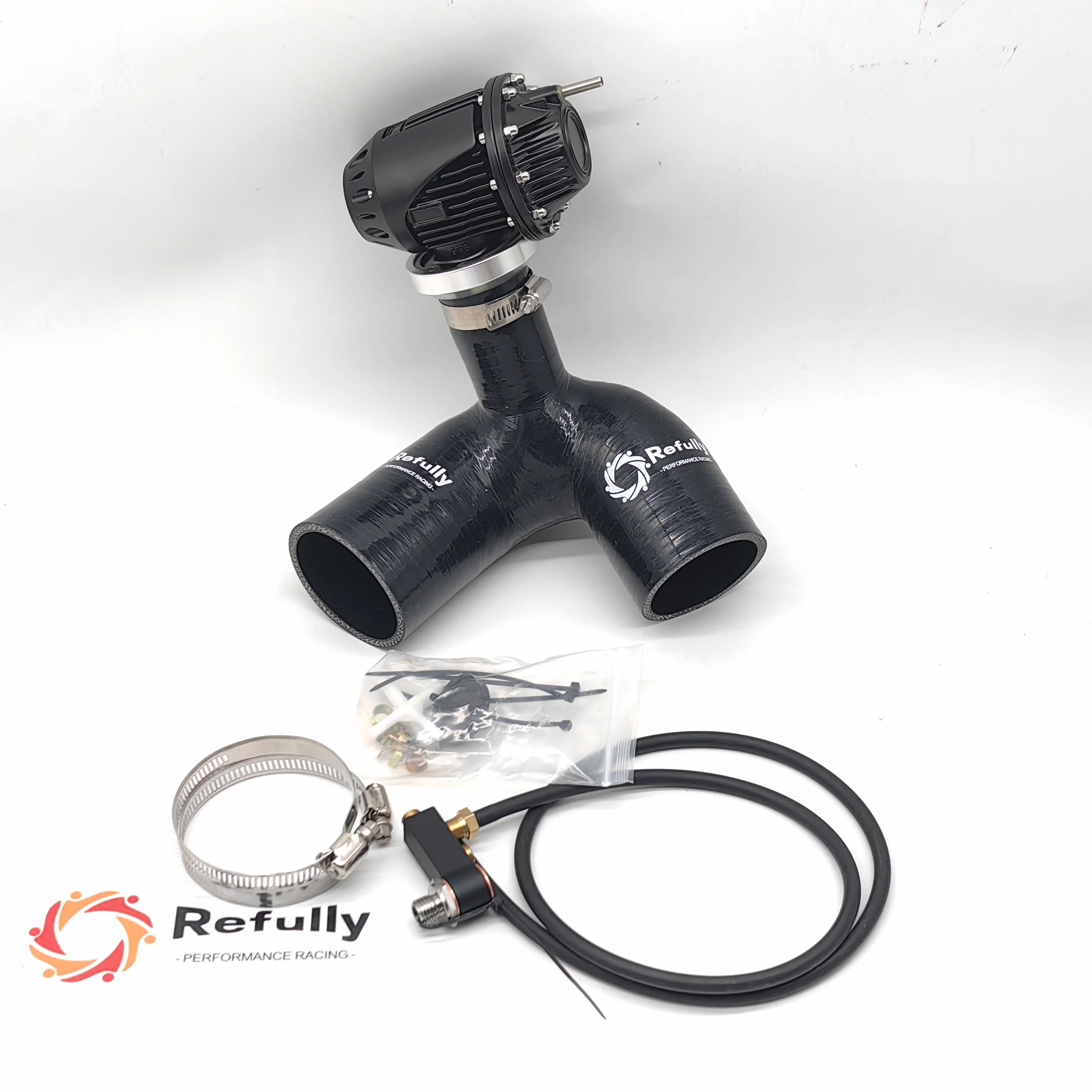 For Yamaha Watercraft 2008+ SVHO/SHO & FZR/FZS/GP1800 Performance Blow-Off Valve Kit With Vacuum Port Adapter