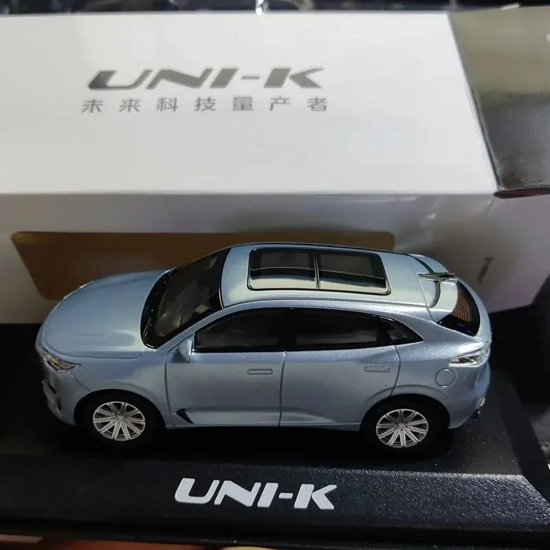 1/43 Scale Changan UNI-K Unik SUV Alloy Car Model Diecast Vehicle Toy Collection Souvenir Ornaments Display 3