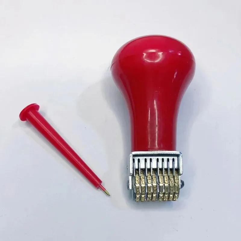 Copper Metal Retro Roller Date Stamp for DIY Handmade Soap and Crafts