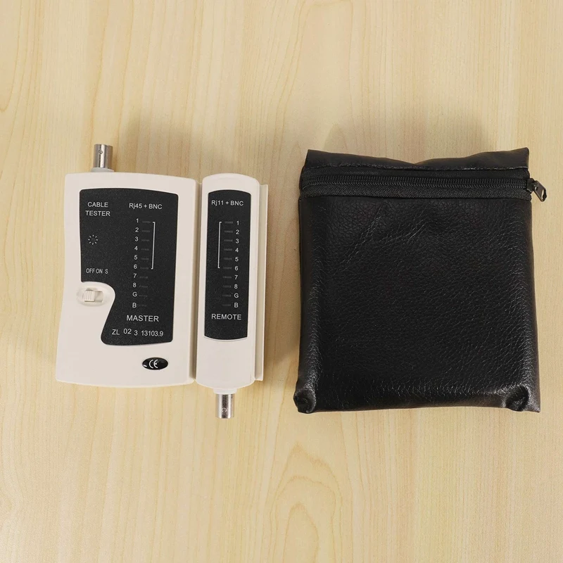 Network Cable Ethernet Tester LAN RJ45 BNC Test Tool Coax Signal Lan Tester