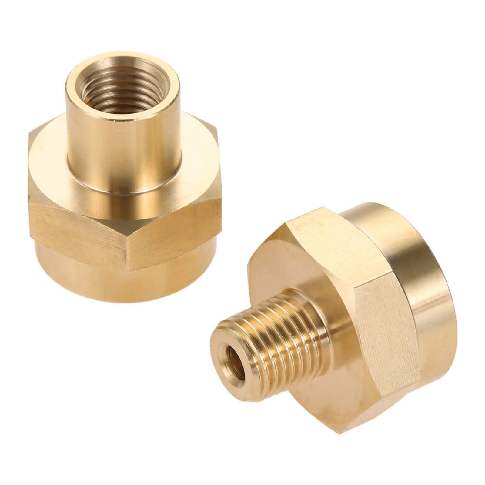 1LB Propane Gas Bottle Refill Adapter Grill Stove Connector with 1/4" NPT Thread 1LB Bottle Connection to 1/4" NPT 2 Pcs/set
