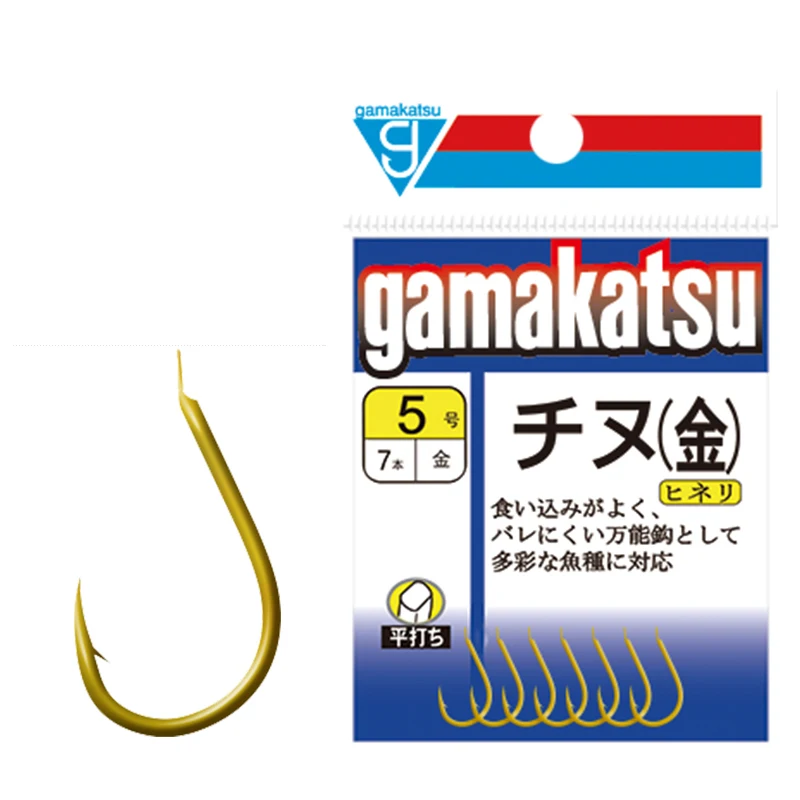 Gamakatsu Ishini Red Fish Hook C1IS1 Barbed Hook Japan C1IS1 - AliExpress