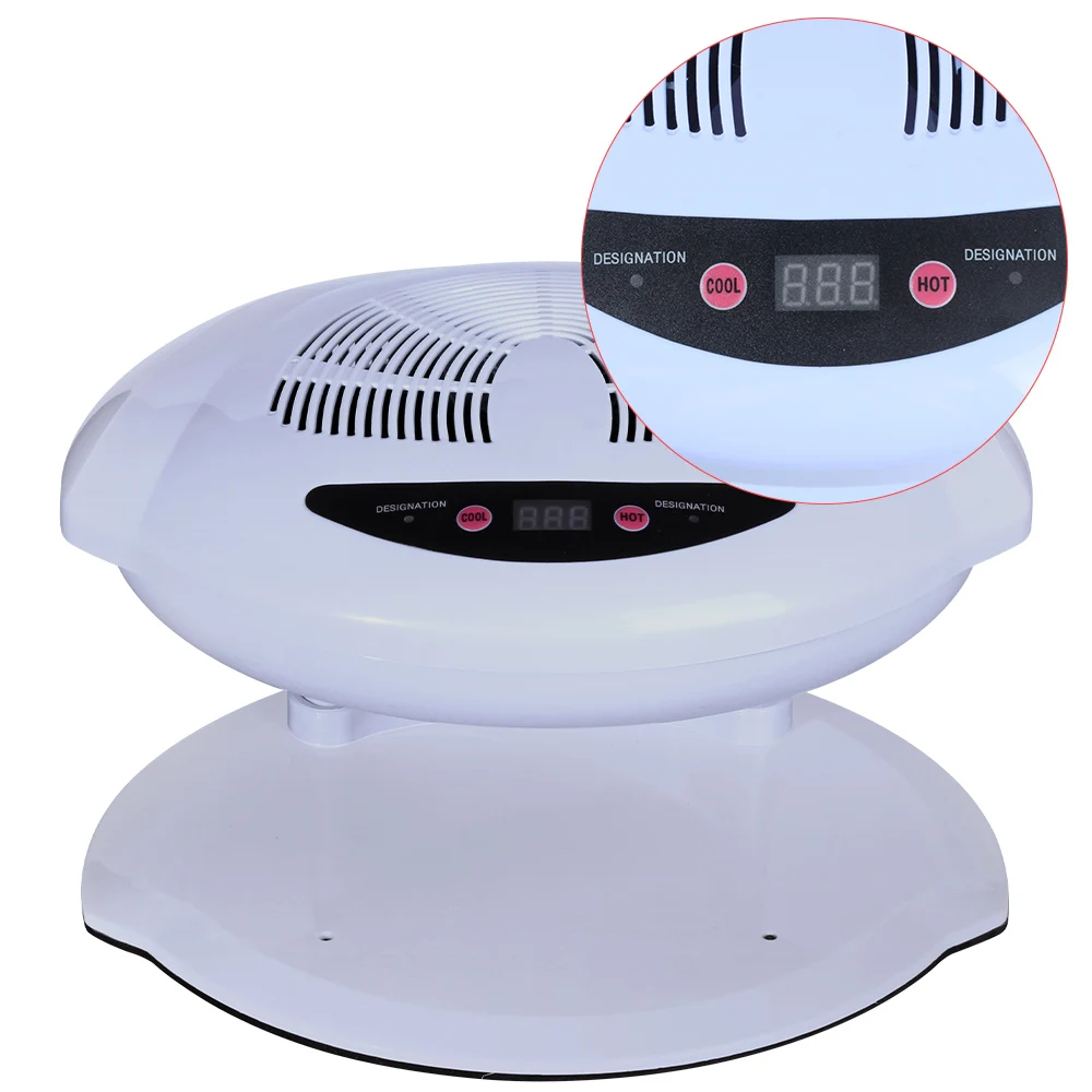 CNHIDS 400W Hot & Cold Air Blow Nail Dryer Warm Cool Nail Polish Drying Machine Fan Manicure Vacuum Cleaner Smart Sensor 4