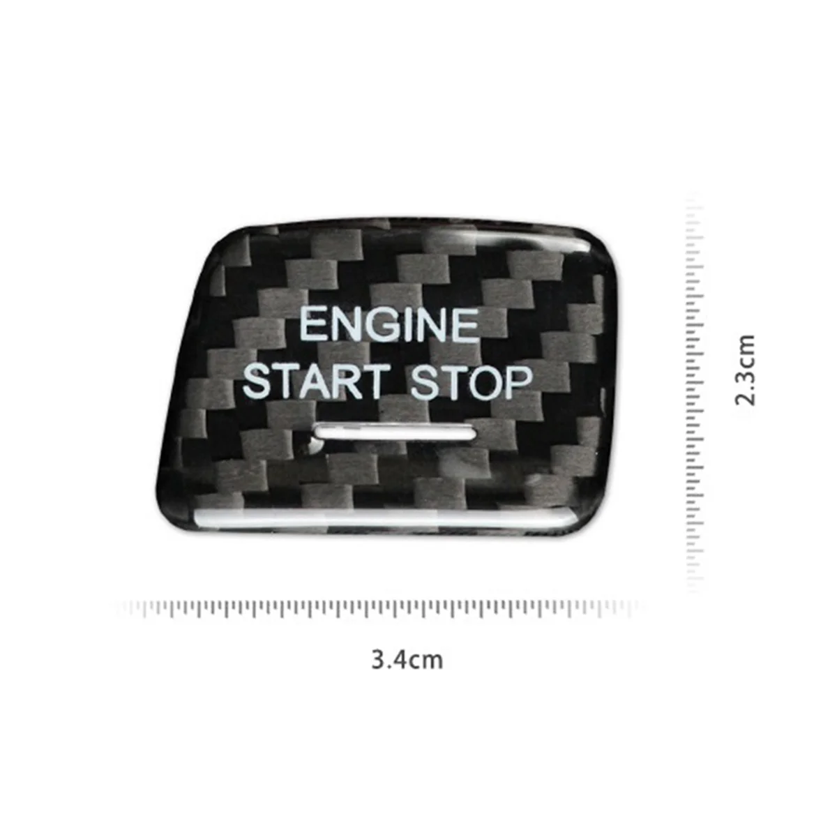 Start Stop Push Button For Chevrolet Camaro Corvette C7 Car Engine Ignition Switch Button Cover Decoration Trim(B)